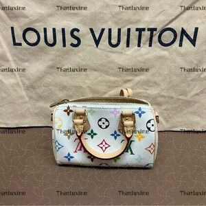 Louis Vuitton Murakami nano speedy